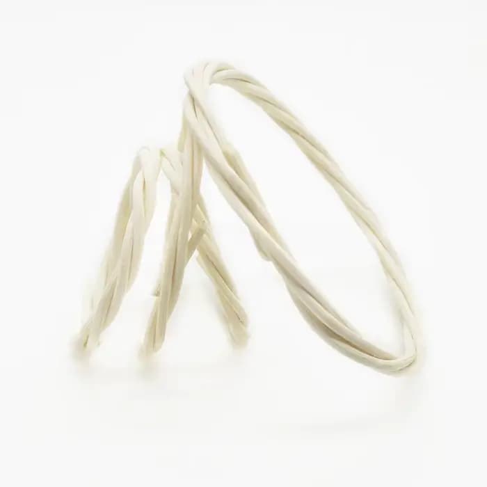 Bague en Rotin Beige Indonésien, Accessoires de Décoration de Noël, Mariage, Maison, Couronnes de Fleurs Décoratives, Plantes Artificielles