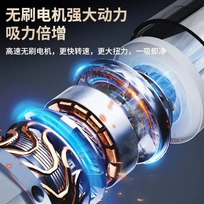 Aspirateur à main sans fil puissant 9998700Pa