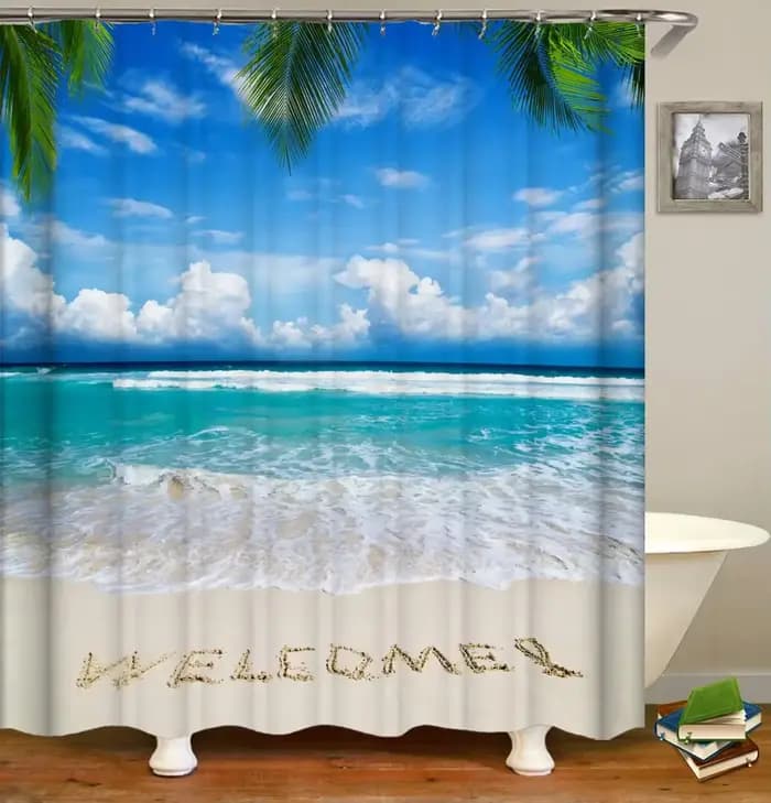 Rideau de bain imperméable 180x180cm