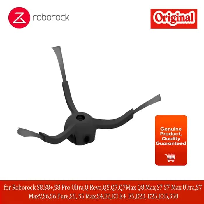 Brosse latérale pour Roborock S8 S8+ S8 Pro Ultra, Q Revo, Q5 Q7 Q7Max Q8 Max, S7 Max Ultra S7 MaxV S6 S6 Pure S5 S5 Max S50 S4