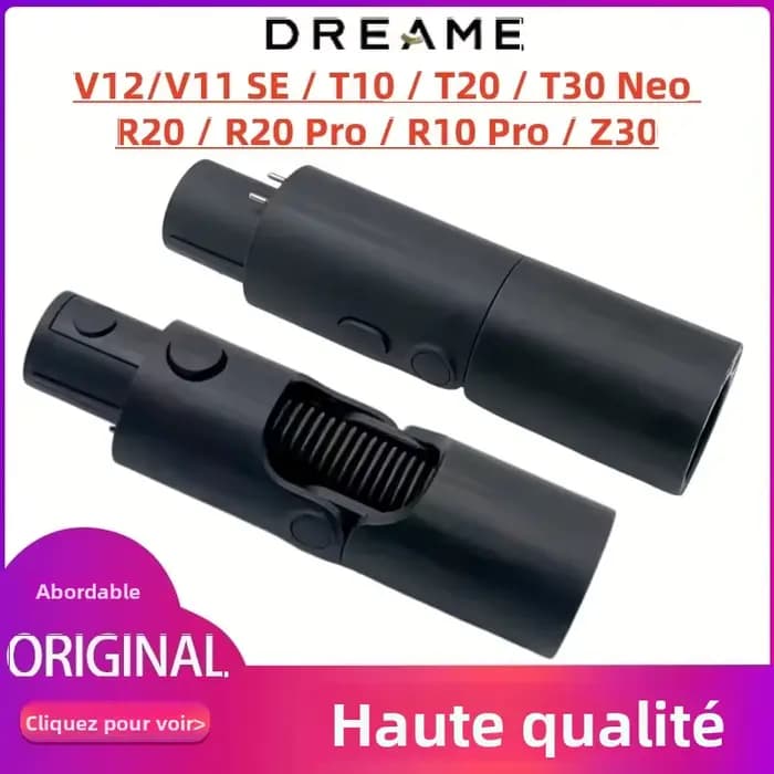 Adaptateur flexible Dreame T30 pour aspirateurs sans fil V12