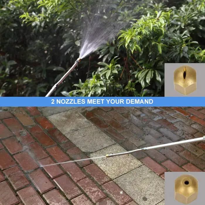 Pistolet de lavage haute pression pour voiture avec tuyau et buse de pulvérisation
