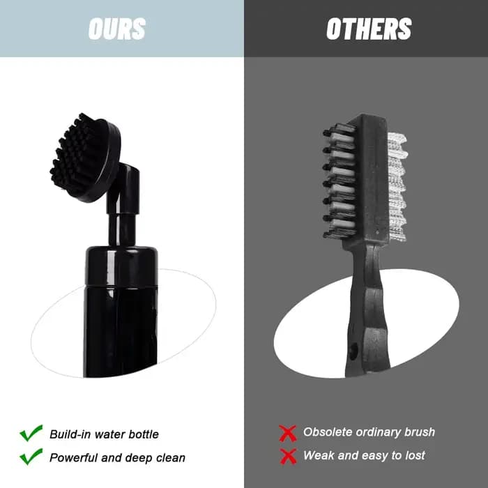 Brosse de nettoyage pour rainures de clubs de golf - Pulvérisateur d'eau portable à pression pour l'entretien