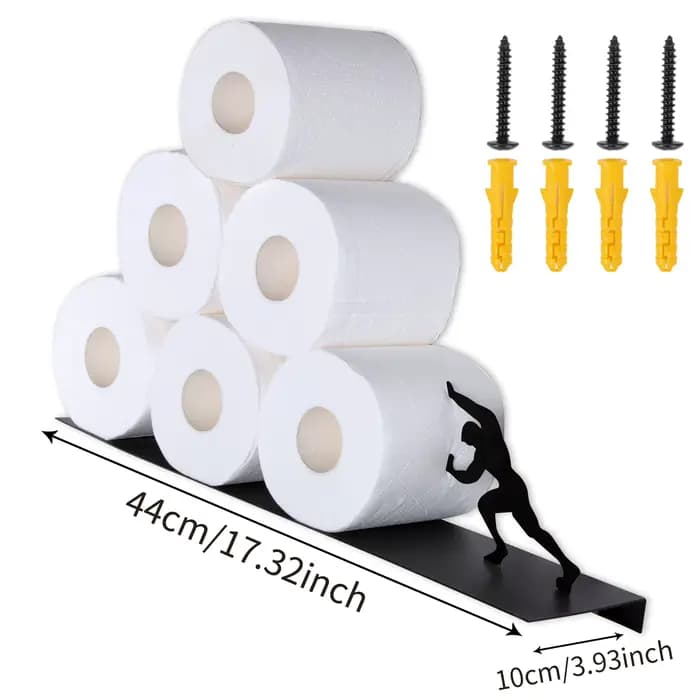 Porte-papier hygiénique mural multiple