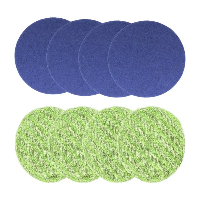Tampons de vadrouille ronds de 6
