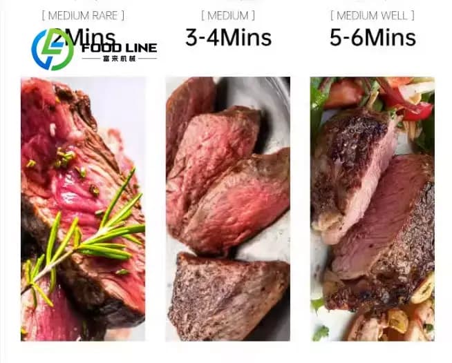 Four à steak portable à gaz haute température 800 degrés pour intérieur et extérieur, en acier inoxydable, machine à barbecue pour steak