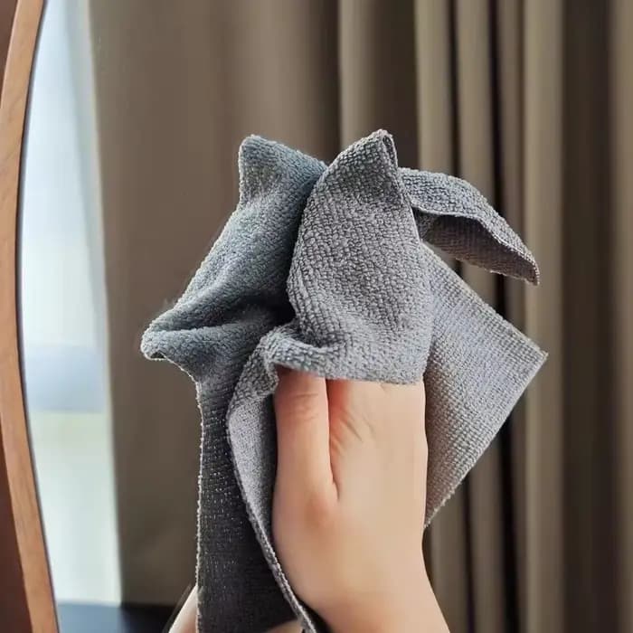 Lingettes de nettoyage réutilisables à double usage (humide et sec)