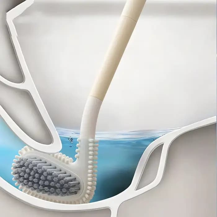 Brosse de toilette avec base