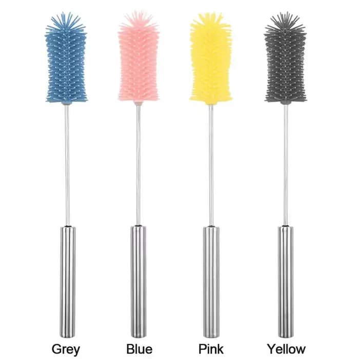 Brosse de nettoyage semi-automatique rotative pour tasses