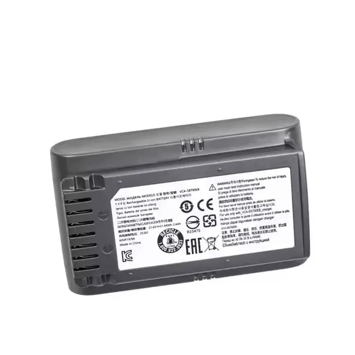 100% batterie de balayeuse originale VCA-SBT90 pour Samsung Vs9000 Jet90 Jet75 Jet90E