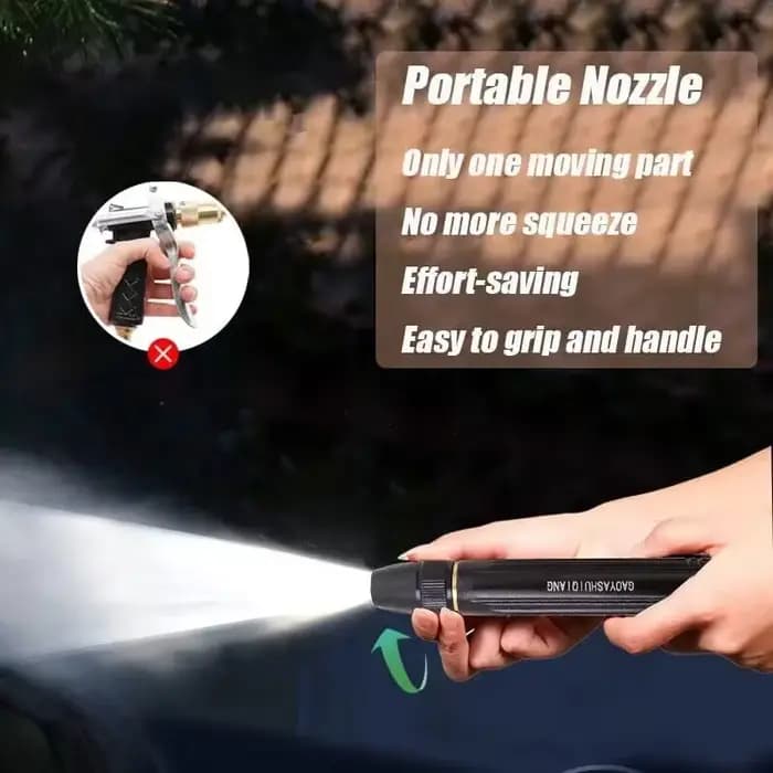 Pistolet à eau haute pression pour voiture de jardin