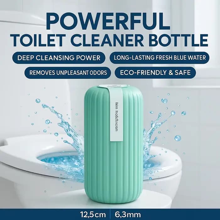 Bouteille de nettoyage automatique des toilettes