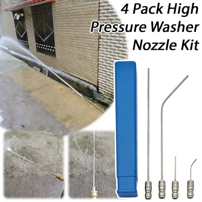 Kit de 4 buses pour nettoyeur haute pression