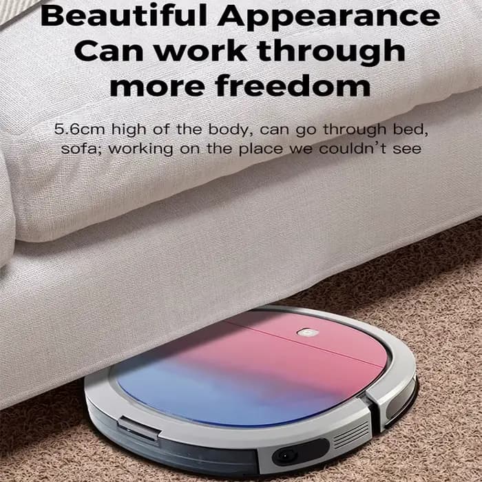 Aspirateur robot intelligent avec contrôle via application Wifi