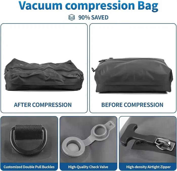 Sac sous vide de voyage 17L 28L 35L