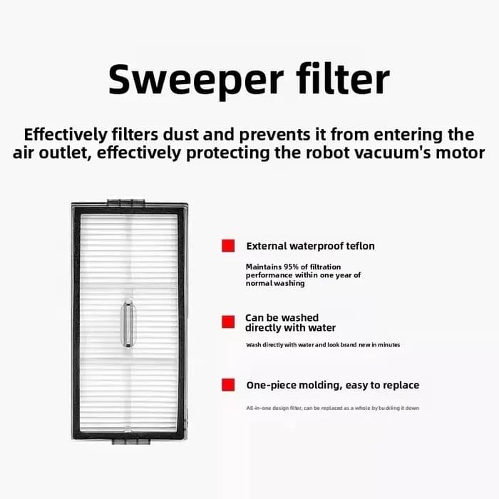 Accessoires pour aspirateur robot Roborock Saros 20 Sonic / S10 MaxV Ultra : brosse principale