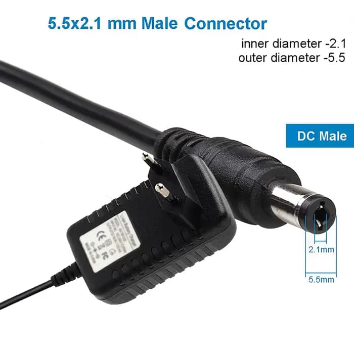 Adaptateur secteur DC 15V 18V 19V 20V 22V 24V 25V 26V 27V 28V 30V 31V 32V 36V 1A 1000MA pour aspirateur robot