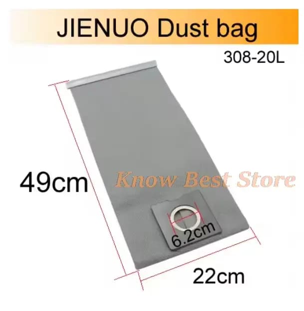 Sac de rechange / filtre pour aspirateur industriel JIENUO 20L/30L/70L/100L 501 – Pièces détachées