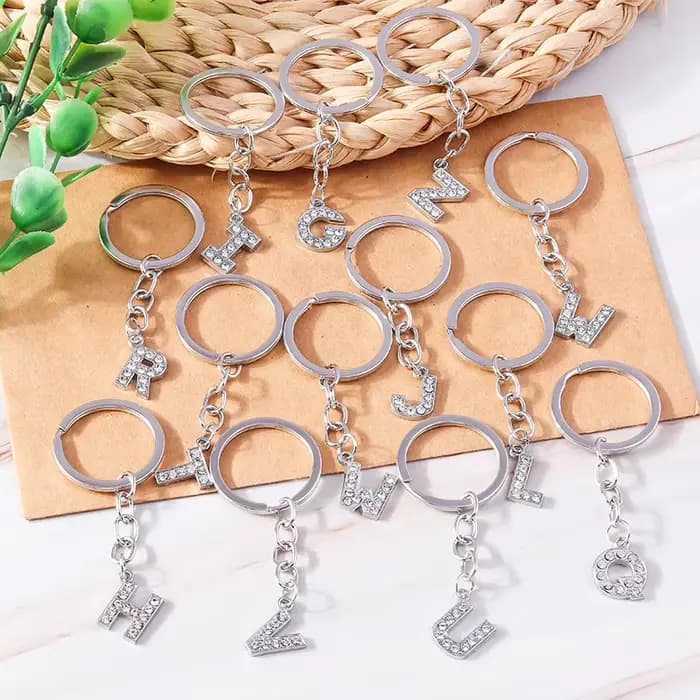 Porte-clés en argent KrasnoCoussins pour femme, porte-clés animaux mignons, porte-clés JOCrystal, bijoux à bricoler soi-même, accessoires de sac à main, 2 pièces