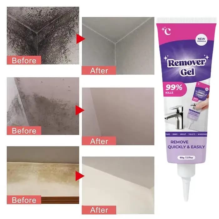 Gel nettoyant puissant pour carrelage mural domestique