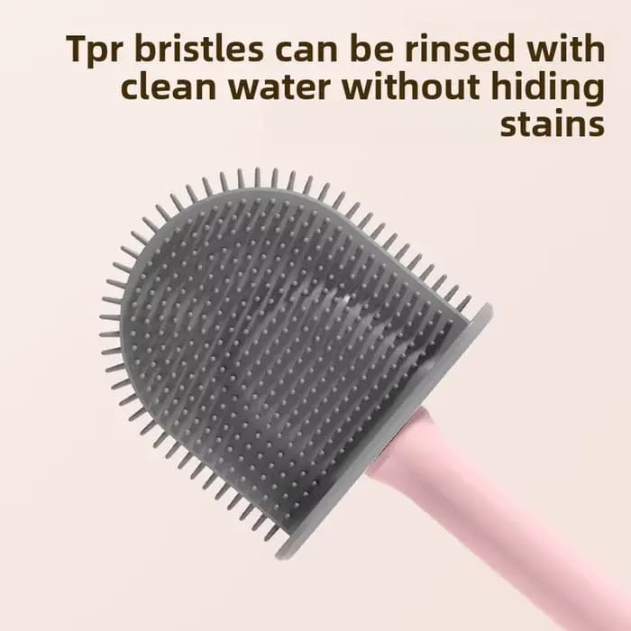 Ensemble de brosses de toilette murales en forme de chat mignon