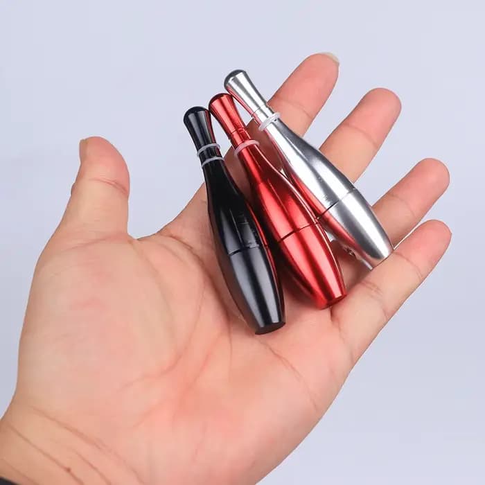 Accessoire pour fumer en forme de boule de Bowling, cadeau de vacances Portable en métal détachable