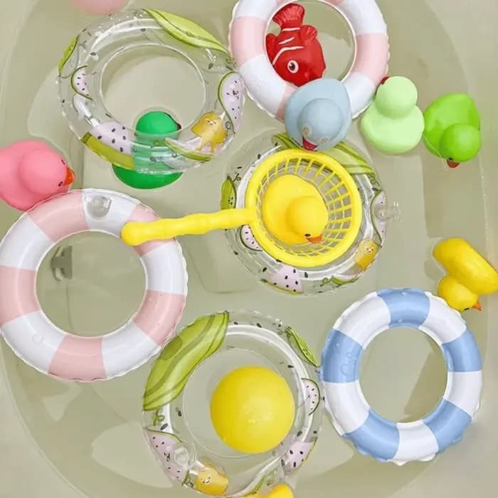Accessoires pour mini-piscine : Bouée gonflable pour le plaisir aquatique estival