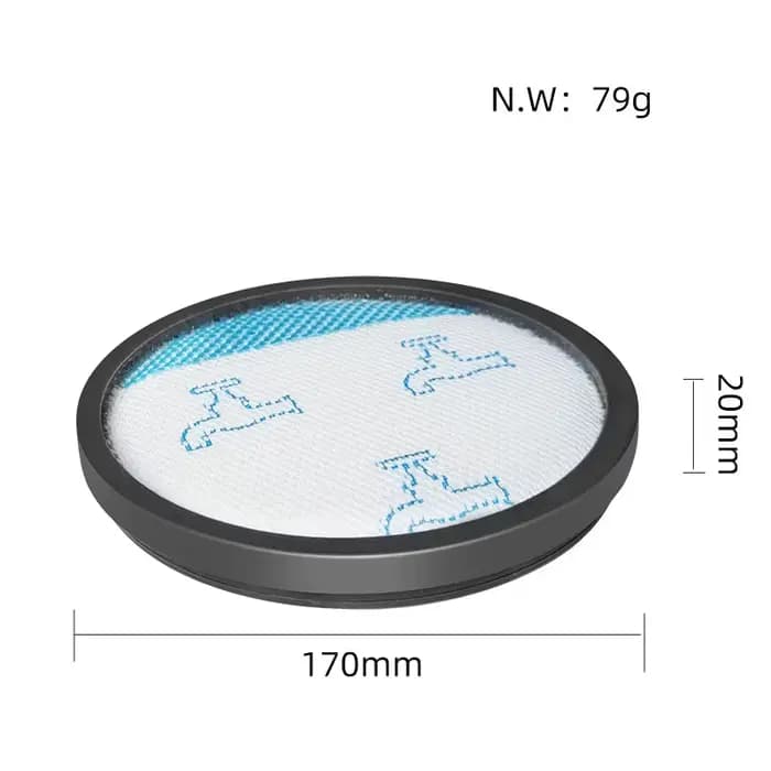 Filtre Hepa adapté pour Rowenta Compact Power XXL RO4811EA / RO4823EA / RO4825EA / RO4826EA / RO4853EA / RO4855EA / RO4859EA
