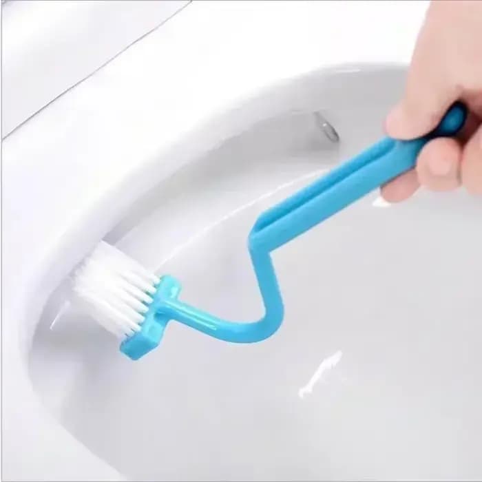 Brosse de toilette incurvée à Long manche