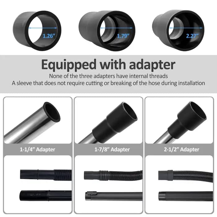 Kit universel de buse d'extraction sous vide réutilisable