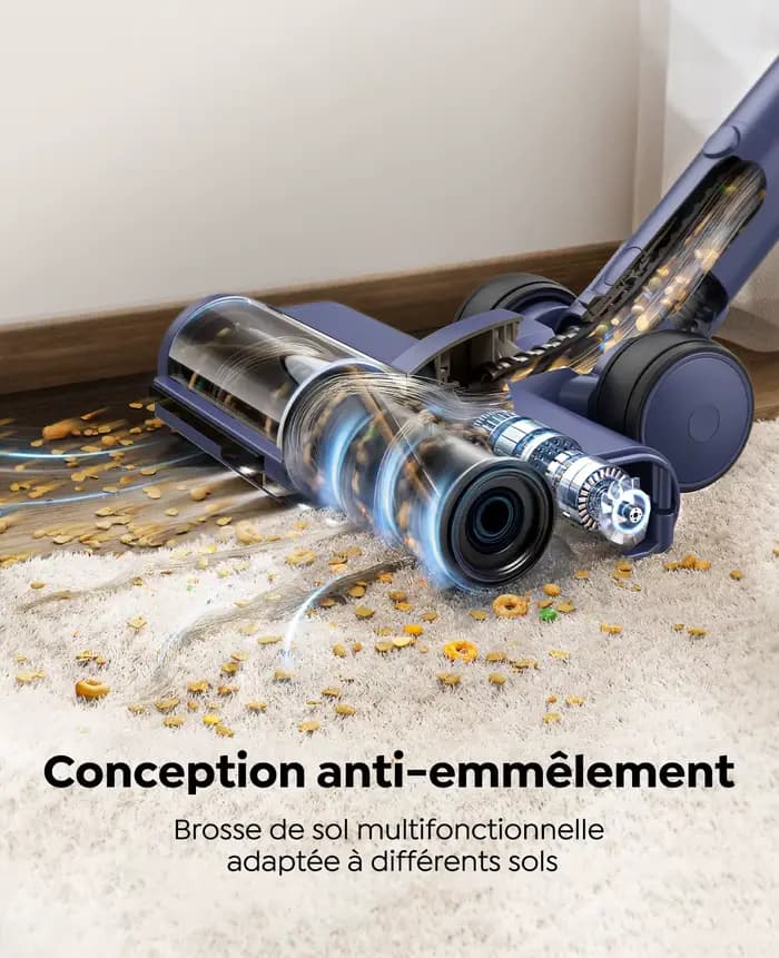 Aspirateur Sans Fil Laresar V11 - 75000PA Puissance Ultra