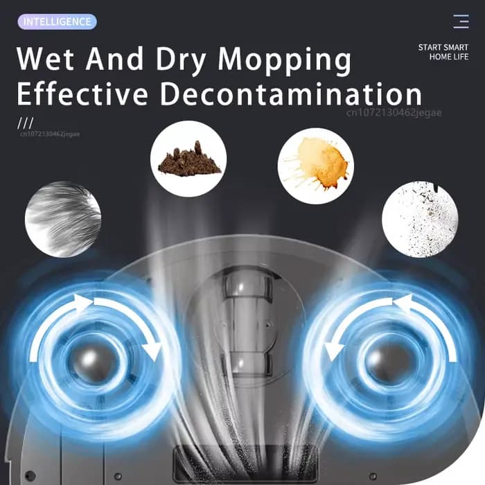 Nouveau Robot aspirateur intelligent de balayage et de vadrouille