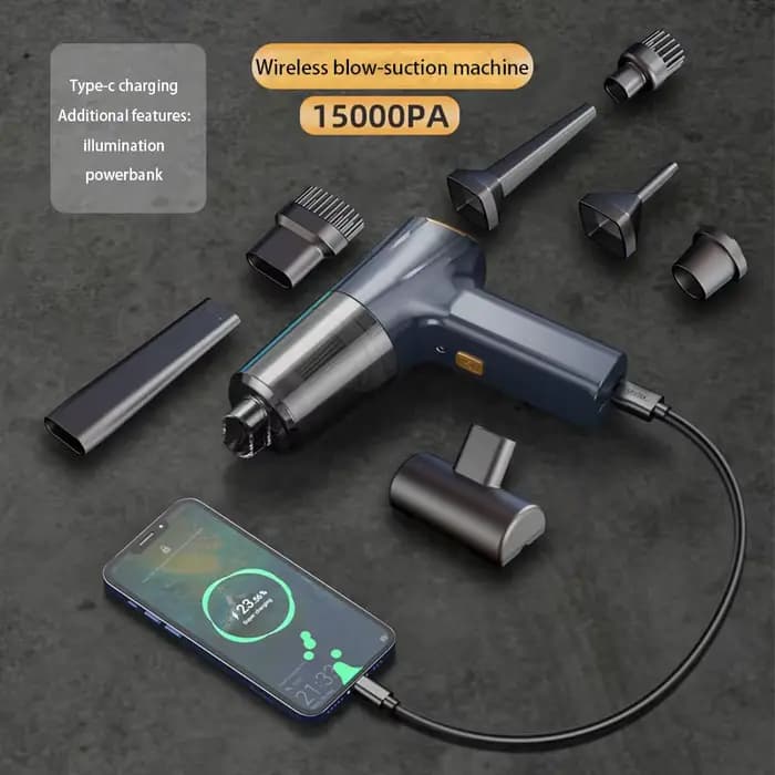 XIAOMI voiture aspirateur sans fil puissant Mini 450000PA