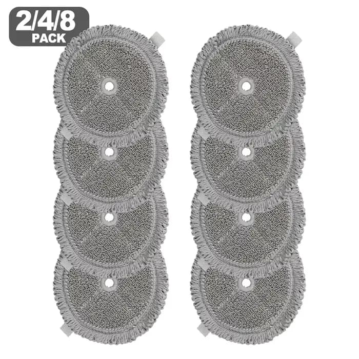 Tampons de nettoyage en microfibre lavables et réutilisables
