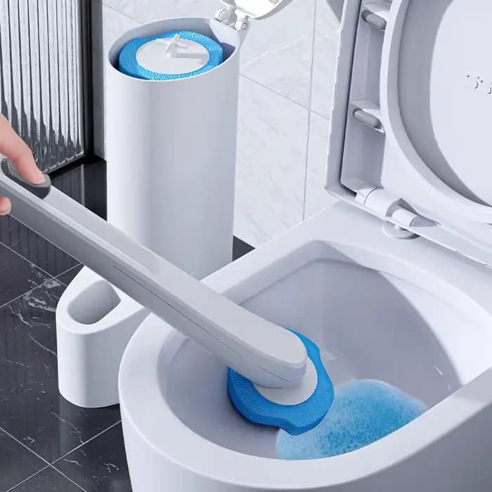 Disposable Toilet Brush Cleaner Bathroom Cleaning