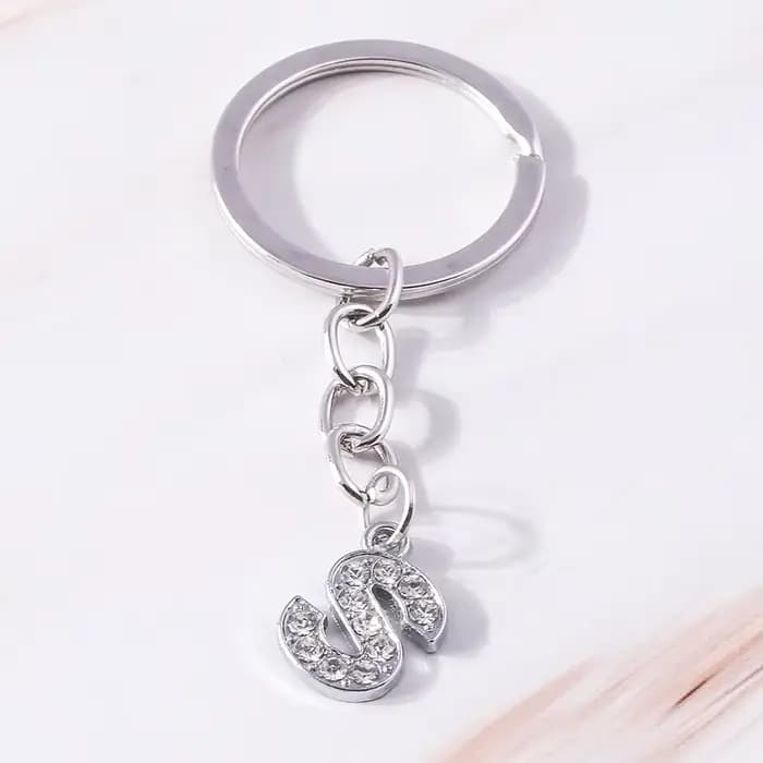 Porte-clés en argent KrasnoCoussins pour femme, porte-clés animaux mignons, porte-clés JOCrystal, bijoux à bricoler soi-même, accessoires de sac à main, 2 pièces