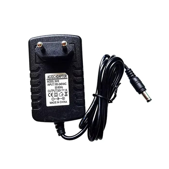Chargeur adaptateur 30V 1A AC/DC pour aspirateur Bosch Athlet 25.2V DYF-S-A030500 YLS0241A-E300050 12006118 VCAS010V25 EU/US/UK