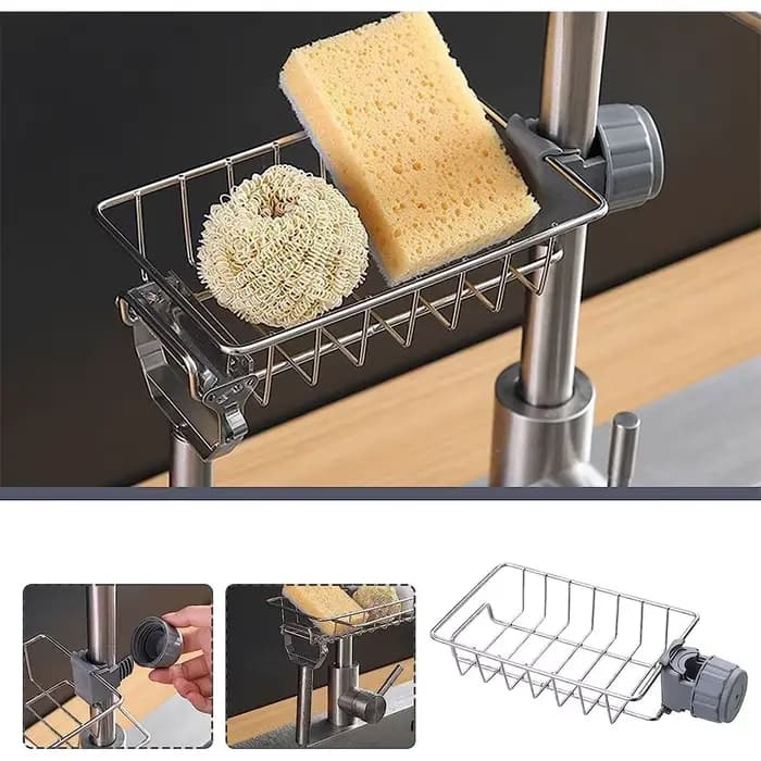 Égouttoir de robinet de cuisine suspendu rotatif