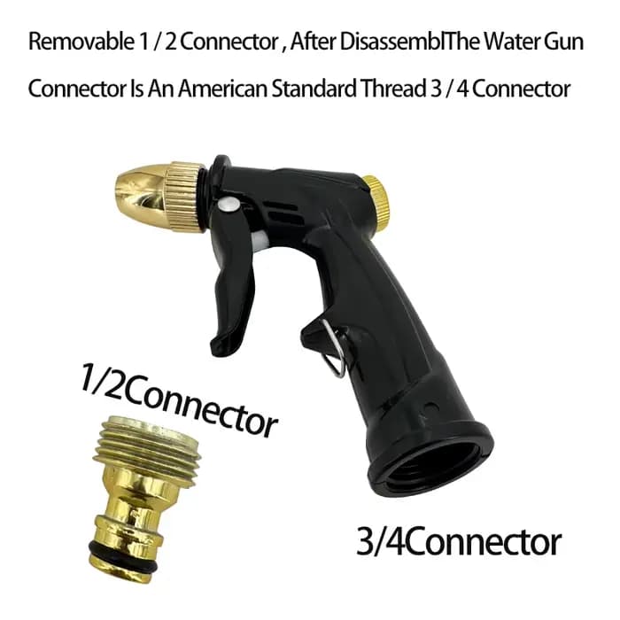 Nouveau laveuse haute pression pistolet à eau en plastique tuyau d'arrosage buse de pulvérisation pour Hidrolavadora lavage de voiture arroseur outil de nettoyage Jet d'eau