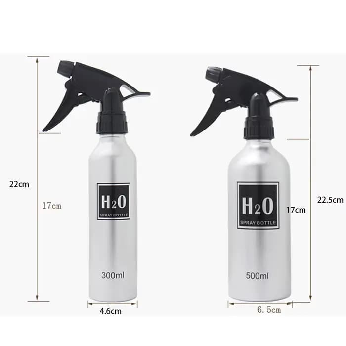 200/300/500ML haute pression continue coiffure vaporisateur bouteille atomiseur Portable conteneur beauté barbier