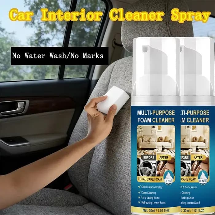 Nettoyant multifonctionnel pour sellerie automobile
