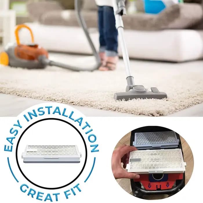 Filtre SF-HA50 HEPA Airclean 50 compatible avec les séries d'aspirateurs Miele invitent C3 C2 C1 S8000 S6000 S5000 S4 S5