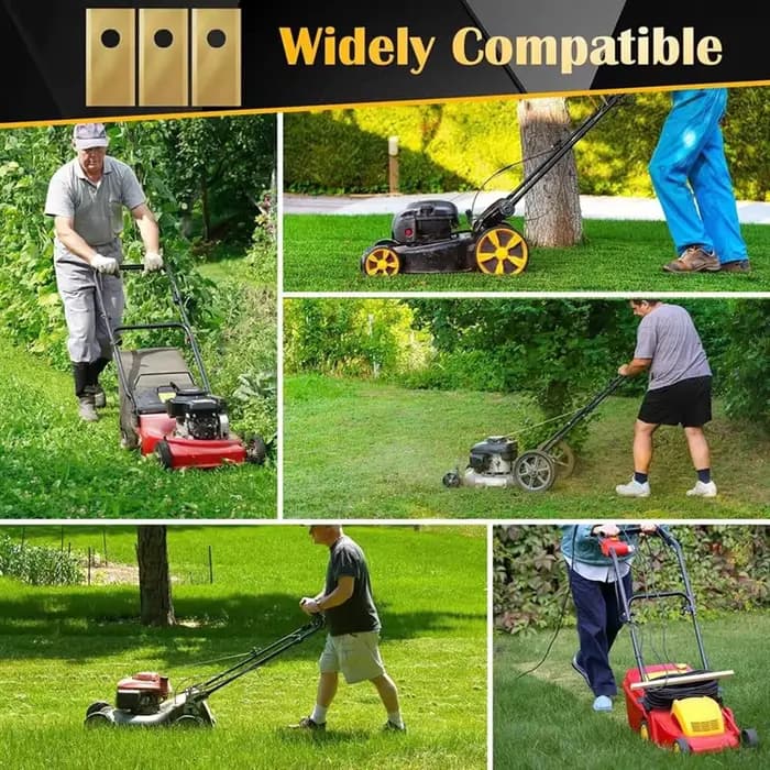Jeu de AT21-36 pièces de lames de rechange pour tondeuse à gazon robot Worx-lames en acier inoxydable et titane avec vis