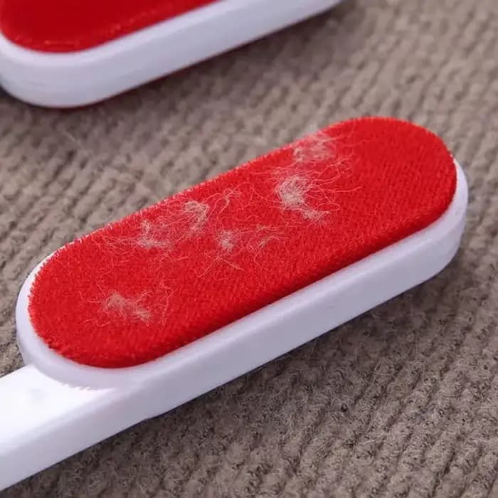 Rouleau anti-peluches autonettoyant, brosse dépoussiérante sur 2 côtés, dissolvant de poils d'animaux, pour enlever les poils de chien et de chat, du canapé, des tapis et des vêtements