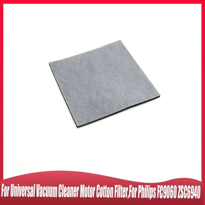 Filtre en coton pour moteur d'aspirateur universel