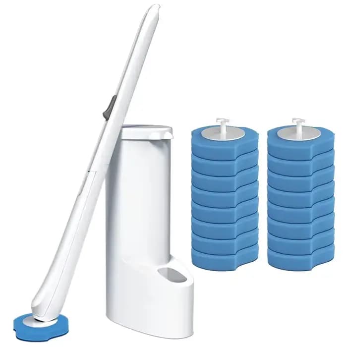Disposable Toilet Brush Cleaner Bathroom Cleaning