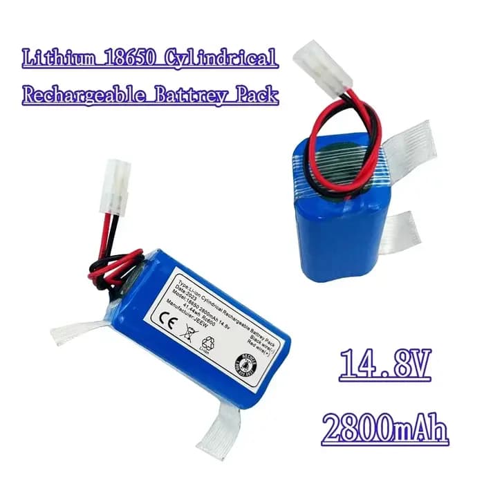 2800mAh RS-RT 900866 Brosse latérale de batterie Li-ion pour aspirateur Robot Rowenta Tefal Explorer série 20 40 60