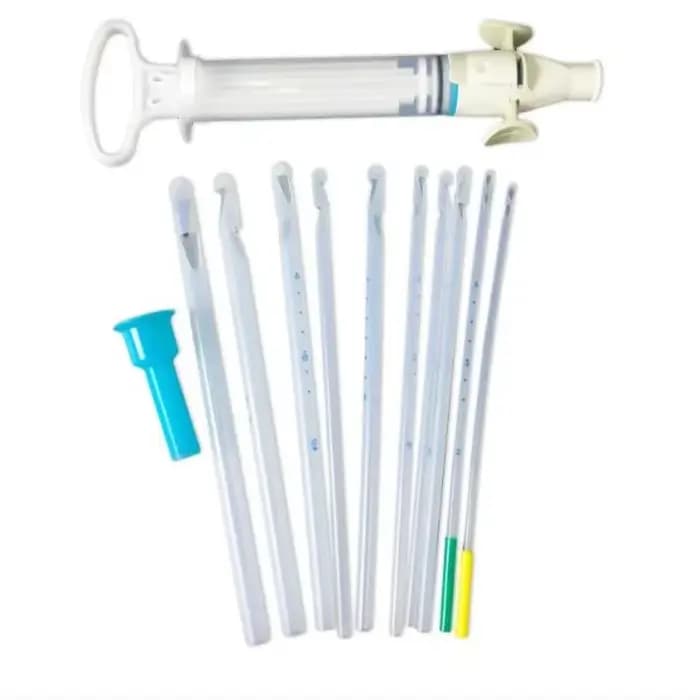 Kit MVA manuels aspirateurs Kit d'aspiration KIT MVA vanne à double pincement Autoclavables pour hôpital