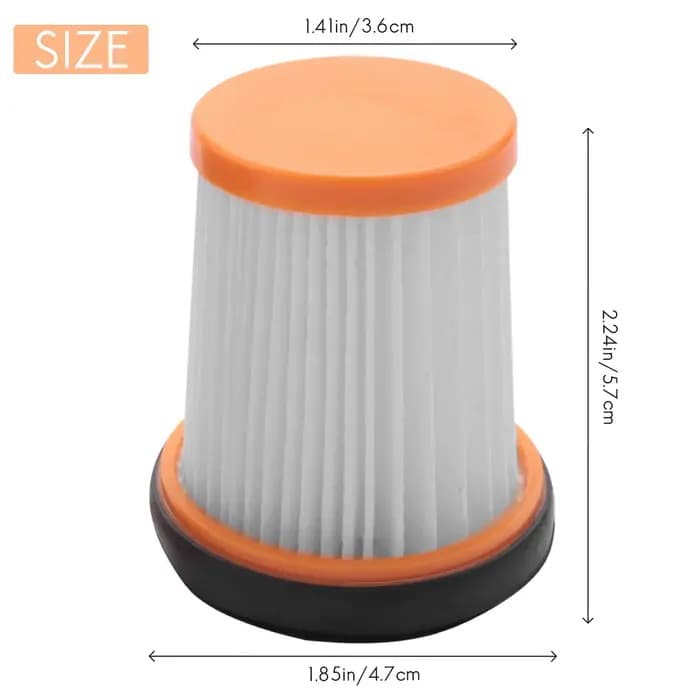 Filtre d'aspirateur de rechange sans fil, compatible avec Shlavabo W1 WV200 WV201 WV205 WV220, 4 pièces