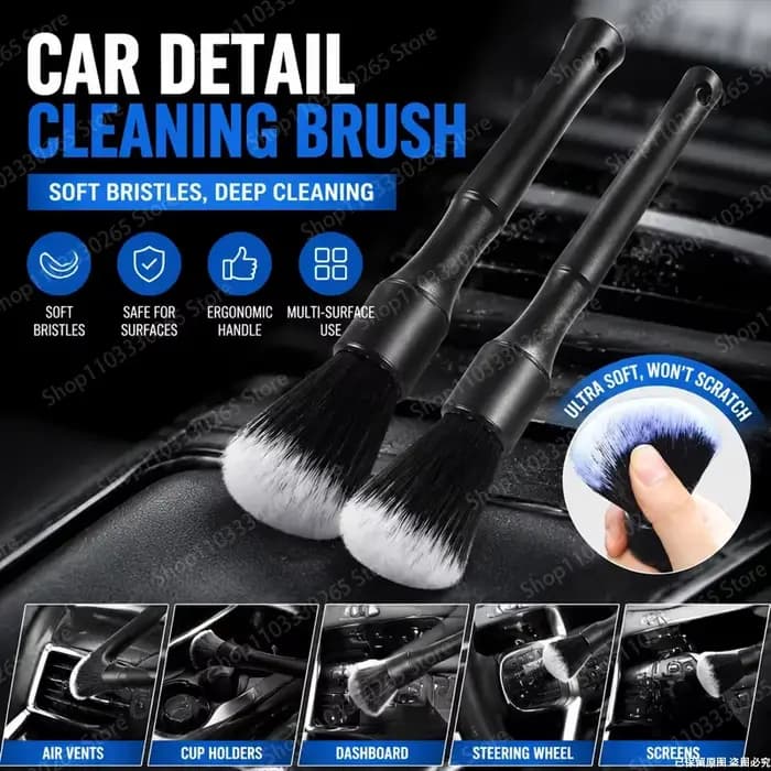 Brosse de nettoyage de voiture ergonomique